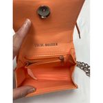 Steve Madden  Bdorra Mini Purse Top Handle Orange‎ and Coral Crossbody with Chain Photo 4