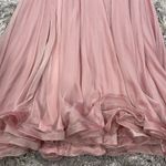 La Femme  28611 Mauve Pink Chiffon Ball Gown Photo 4