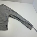 Zadig & Voltaire  Gray Skull‎ Embroidered Women's Top SEE MEASUREMENTS *FLAW Photo 9