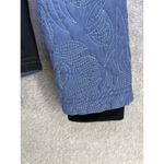 Saucony  Women's Full Zip Jacket Quilted Blue Size Small Insulated Long Sleeve Photo 10