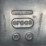 Crocs  Women's Size 10 Black Faux Fur Lined Clogs Comfort Winter Warm Slip On Photo 5