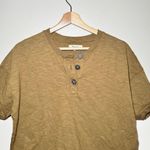 Madewell | Raw Edge Henley Top Photo 4