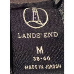 Lands’ End Men's‎ Gray Pullover 3/4 Quarter Zip Long Sleeve Size M Size M Photo 2