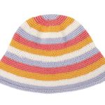 Lack of Color  x Free People Multicolored Island Crochet Bucket Summer Splice Photo 1