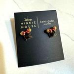 Kate Spade Disney Minnie Mouse Stud earrings cubic zirconia Photo 0