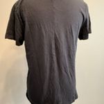 ZARA women's small black studded cotton t-shirt Photo 2