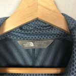 The North Face  Duomix Blue Gray Stripe Quarter Zip Athletic Jacket S Photo 5