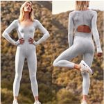 Free People  Movement Good Karma Long-Sleeve‎ Onesie xs NWT Photo 1