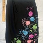Hugo Buscati Sz8 Silk Petite Skirt  Photo 0