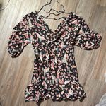 Anthropologie Farm Rio Avia V-Neck long sleeves mini Dress size S sold at Anthropology Photo 8