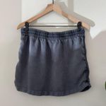 Anthropologie  Cloth & Stone Adjustable Tie Waist Skirt 100% Tencel Lyocell Mini Photo 1