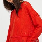 Free People NOT COLD IN THIS OPEN KNIT SWEATER OVERSIZED BEACH SUMMER SWEATER Photo 0