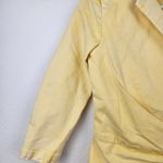 Retrofête Retrofete Willa Dress in Lemonade Yellow XS Mini 3/4 Sleeves Button NWT Denim Photo 4