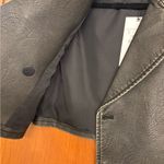 ZARA  Faux Leather Vest - Cropped Photo 5