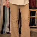 vintage tan corduroy flare pants Size 4 Photo 2