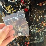 Modcloth NEW  Embellished To Perfection Beaded Floral Dress in Black Photo 11