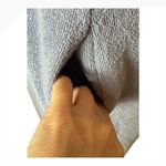 iRELAX Dress Women Small Blue Terry Cloth Hoodie Sleeveless Maxi Lounge Robe Photo 6