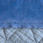 Seamless blue ribbed tank top Size M Photo 0