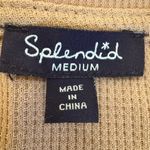 Splendid  pinkish brown Women's Long Sleeve Waffle Top Photo 8