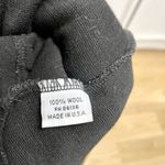 Bryn Walker 100% Wool Open-Front Knit Cardigan Sweater Classic Black size Small Photo 8