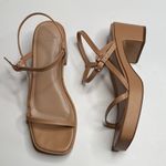 Abercrombie & Fitch ABERCROMBIE Retro Strappy Platform Heels S-453 Sz 9 Photo 1