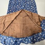 Majorelle  Quincy Midi Dress in Blue Ditsy XS Photo 3