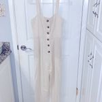 Lucy Paris NWT button front jumpsuit Photo 2