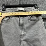 ZARA Jeans Womens 6 Gray Denim Medium Wash Cotton Mid Rise Skinny Leg Streetwear Photo 4