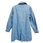 White Stag Light Blue Long Sleeve Zip/Snap Up Rain Jacket Size M (8-10) Pockets Photo 4