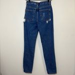 BDG  Urban Outfitters Mom High Rise Distressed Holey Denim Jeans size 25 Photo 3