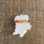 Hallmark Vintage  Christmas Holiday Mouse w/ Jingle Bell Acrylic Pin Brooch Photo 1