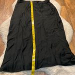 Victoria's Secret  Midi Slip Skirt Black Size‎ Small Womens Viscose NWT Photo 4