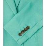 Reiss  Ember Notched Single Button Blazer Green Tailored Lined Womens Size 12 Photo 6