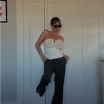 ZARA  flower bust tube top  Photo 4