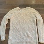 American Eagle  Outfitters Crème Crew Neck Knitted Pullover Sweater Size Large Photo 10