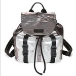 Kendall + Kylie NWT Color block backpack black, and silver Photo 0