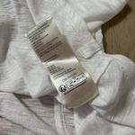 Free People  White Lightweight Sleeveless High Neck Tank Top Womens Oversized Photo 4