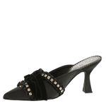 Circus by Sam Edelman NEW  Tristyn Heeled Mule Pump Velvet Bow Studded Pointed 10 Photo 6