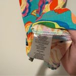 Gianni Bini GB‎  Floral Boho linen dress multi color size medium Photo 3