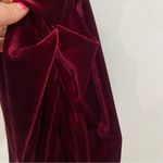 Amanda Uprichard  Velvet Dark Romantic Jasalina Mini Dress in Burgundy Size Small Photo 7