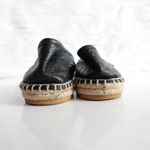 Guccisima Black GG Logo Leather Espadrilles size 36.5 Photo 5