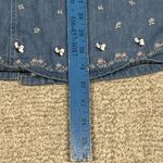 Aeropostale  Overall Dress Junior Womens Large Aero Jean Pearl Snap Front Y2K 90s Photo 6