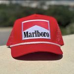 Red Marlboro Hat Photo 1