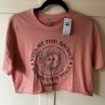 Hollister ‎ Cropped Sun Moon Women’s NWT T Shirt 100% Cotton Size XS Photo 0