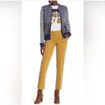 Tory Burch  Devi Golden Mustard Corduroy Pants XS Photo 7