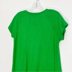 Me + Em Cotton Slub Jersey Raglan T Shirt Swing Dress Kelly Green Size 4 Photo 5