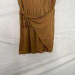 Lovers + Friends Tarin Mini Dress in Deep Taupe Size Large ‎ Boho Revolve Bamboo Photo 2