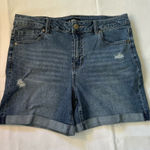 D. Jeans  Dark Blue Jean Shorts Photo 0