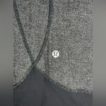Lululemon  Daily Practice Jacket Size 6 Heathered Herringbone Heathered Black Photo 4