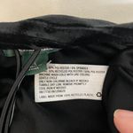 Wild Fable NWT Black Velvet Strappy Pleated Bralette Crop Top Party New Large Photo 5